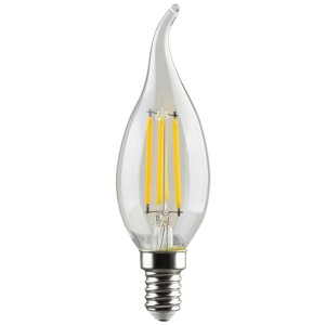 RP Lamp Candle - 4W/E14/3000K/230V/Clear-Filament LED Filament Lamps